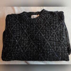 Vintage J.J. Cochran Textured Knit Sweater Mens Large USA Made Tall Man